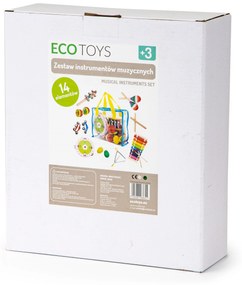 EcoToys Súprava hudobných nástrojov v taške - 14 nástrojov