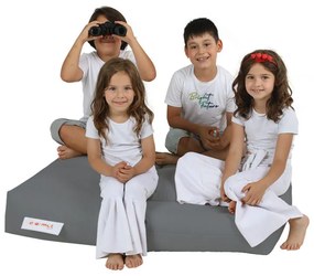 Sedací vak Kiddo (Sivá). Akcia -19%. Vlastná spoľahlivá doprava až k Vám domov. 1073220