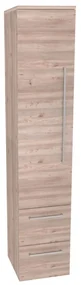 Mereo, Mereo Bino, kúpeľňová skrinka vysoká 163 cm, ľavá, Multidecor, Dub Nelson, MER-CN697DNLS