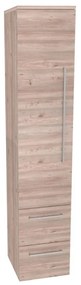 Mereo, Mereo Bino, kúpeľňová skrinka vysoká 163 cm, ľavá, Multidecor, Dub Nelson, MER-CN697DNLS