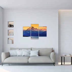 Obraz - Jazero Pukaki (90x60 cm)