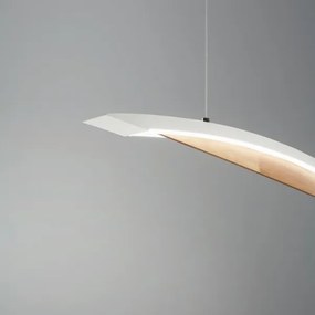 Fabas Luce 3697-40-102- LED Stmievateľný luster na lanku CORDOBA LED/36W/230V biela