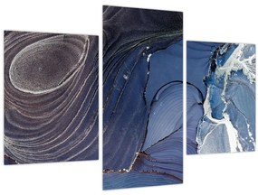 Obraz - Mramorovaný atrament (90x60 cm)