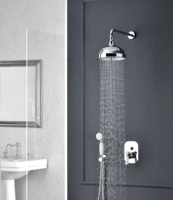 Sapho Sapho, VIENNA podomietková sprchová batéria, 2 výstupy, chrómová, VO042