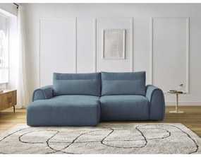 Modrá rohová pohovka Aden – Bobochic Paris
