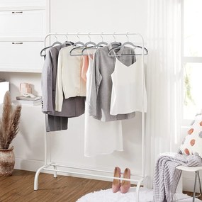 Protišmykové vešiaky na šaty, 30 kusov, sivé