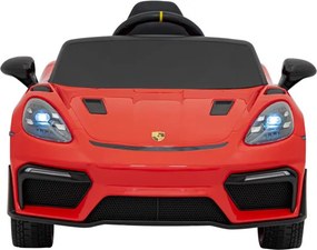 Elektrické autíčko Porsche Spyder RS 718 MP4 červené