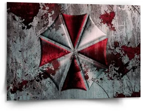 Sablio Obraz Resident Evil Umbrella Corporation Steel - 150x110 cm