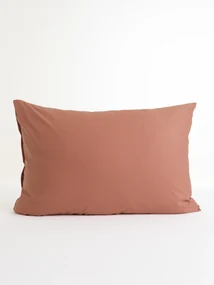 Bavlnená obliečka na vankúš Renforcé 50 × 70 cm – Jasmine terakota