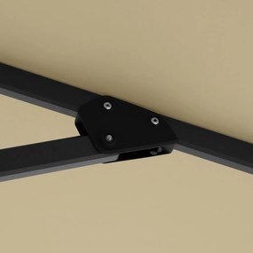 Doppler LIFE 300 x 400 cm – výkyvný záhradný slnečník s bočnou tyčou