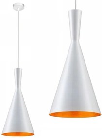 Dekorstudio Retro stropná lampa Costa B biela