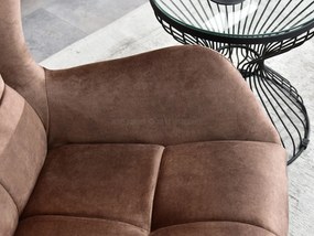 Relaxačné kreslo Norweien (hnedá + čierna). Akcia -18%. Vlastná spoľahlivá doprava až k Vám domov. 1136224