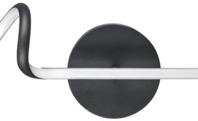 ONLI - LED Nástenné svietidlo TWIST LED/6W/230V 4000K čierna
