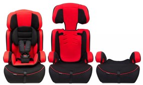 Detská autosedačka Bauerkraft - červená | 9-36 kg