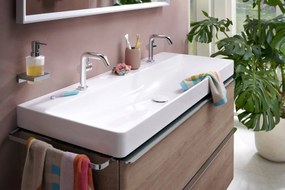 Hansgrohe Tecturis S, páková umývadlová batéria 110 Fine CoolStart EcoSmart+ bez odtokovej súpravy, chrómová, HAN-73321000