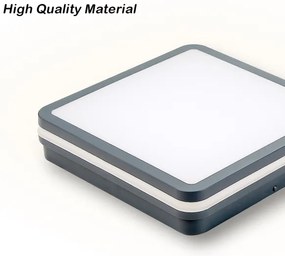 Brilagi - LED Vonkajšie svietidlo so senzorom BENE LED/24W/230V 26x26 cm IP54