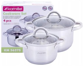 Sada hrncov 4 ks 2,1 l/3,9 l