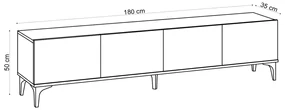 TV stolík Nora Sapphire Oak