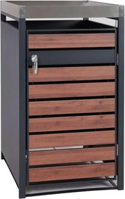 Prístrešok na smetiaku J81 so záhonom