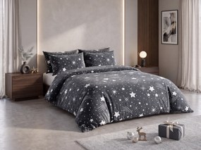 Mikroplyšové obliečky NIGHT SKY sivá Rozmer obliečky: 70 x 90 cm | 140 x 200 cm