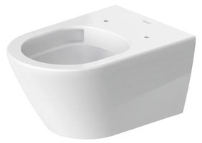 Duravit D-Neo - Závesné WC Duravit Rimless® s HygieneGlaze 540x370 mm, upevnenie Durafix, biela 2577092000