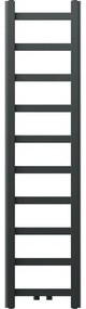 Mexen Bolt, vykurovacie teleso 1200 x 300 mm, 240 W, spodné a stredové, antracitová, W126-1200-300-00-66