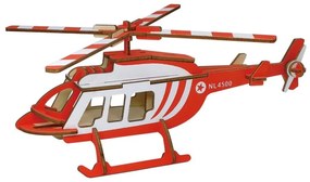 Woodcraft Drevené 3D puzzle Prepravné vrtuľnék