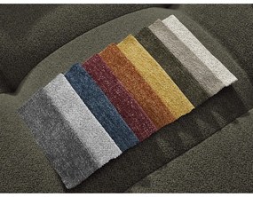 Khaki ženilková rozkladacia/s úložným priestorom rohová pohovka (ľavý roh/s leňoškou) Roxelane – Bobochic Paris