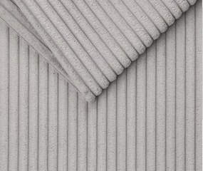 Posteľ Hilton 180x200 cm, svelo šedá látka