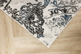 Koberec Argent 14721 U11 ornament modrý / krémový / sivý