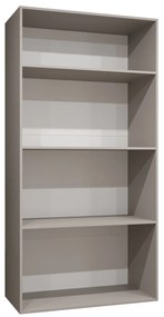 Šatníková skriňa 100 cm Mirabella 1 (kašmír + kašmír). Akcia -79%. Vlastná spoľahlivá doprava až k Vám domov. 1126345