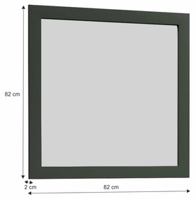 Tempo Kondela Zrkadlo LS2, zelená, PROVANCE