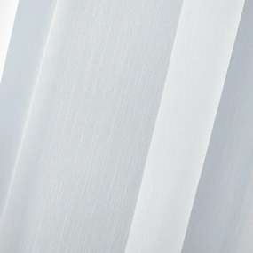 Svetlo smotanová záclona s perleťovo vytkávanou bordúrou zámocký vzor do oblúčka ZAC-026 výška 300 cm Iba metráž