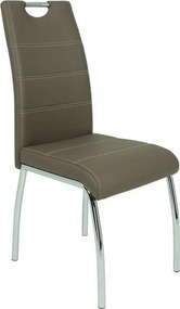 Jedálenská stolička Susi, latté ekokoža