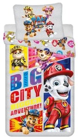 JERRY FABRICS Obliečky Paw Patrol 303 Bavlna, 140/200, 70/90 cm