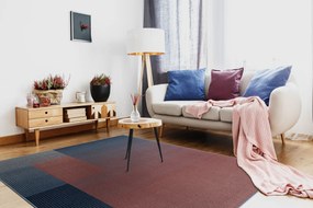 Koberec  NAIN Geometrický 7710/51944 červeno / modrý