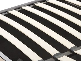 Zamatová posteľ s úložným priestorom 160 x 200 cm sivá LUBBON Beliani