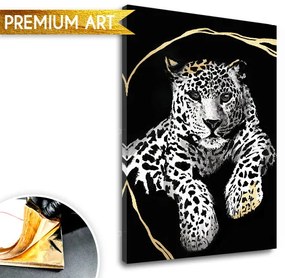 Obrazy na plátne - PREMIUM ART – Oddychujúci gepard | rôzne rozmery