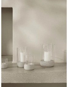 Sklenený svietnik na čajovú sviečku Calma – Blomus