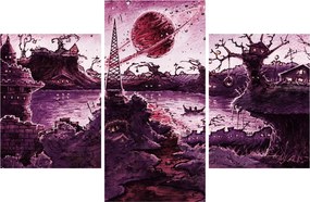 Obraz - Očarovaná dedina (90x60 cm)