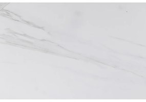 Biely okrúhly konferenčný stolík s keramickou doskou ø 60 cm Malta – Actona