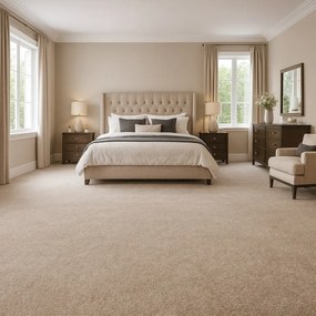 Condor Carpets, Koberec metráž Sicily 190, na mieru, šíře 4m, béžová, filc, chodba / predsieň