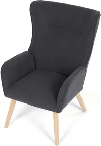 Kreslo sivé AK-314 GREY2