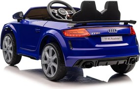 LEAN CARS Elektrické autíčko Audi TT RS tmavomodré