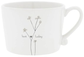 Cup White/ Love Today 10x8x7cm