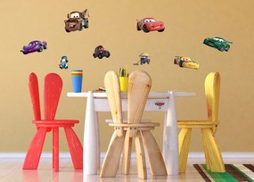Detská samolepka DISNEY AUTA 3 65x85 cm
