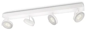 Philips 53174/31/P0 - Stmievateľné bodové svietidlo MYLIVING CLOCKWORK 4xLED/4,5W P1581
