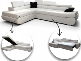 Moderný Rozkladací Rohový Gauč 280X200 Úložný Box, Skladová Ponuka Eva