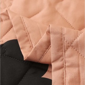 Letná prikrývka HEARTIX 140x200 cm, oranžová