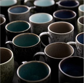 Čierne/tmavomodré keramické hrnčeky v súprave 4 ks 300 ml Gastro Black/Mix – Bitz